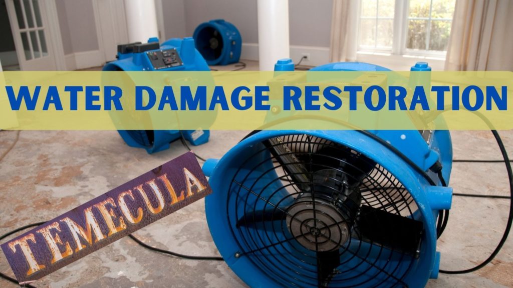 water damage restoration temecula ca