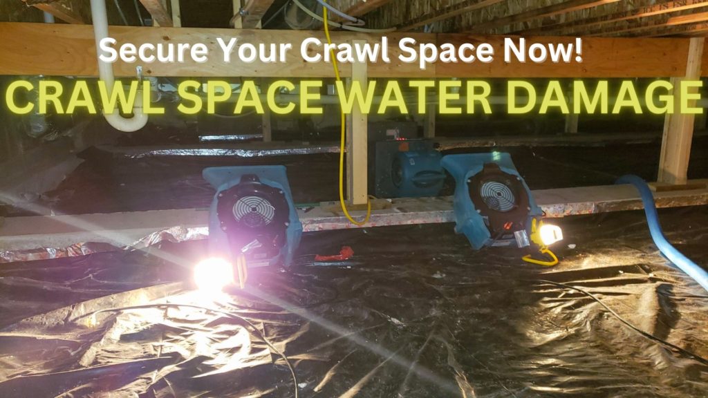 crawl space water damage