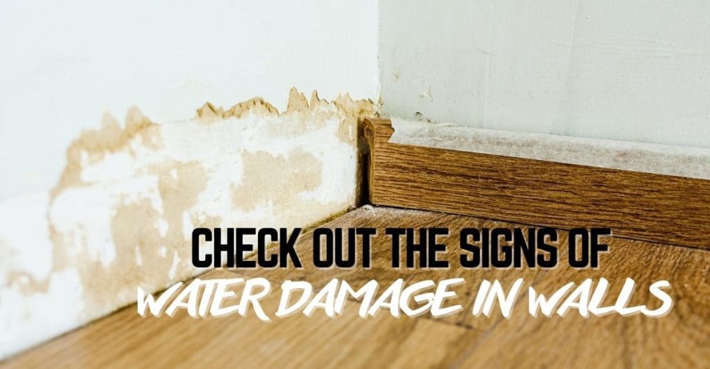 water damage walls