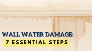 wall water damage