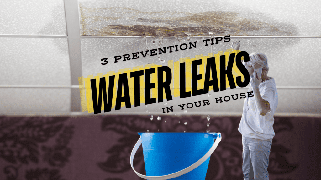 water leaks in house